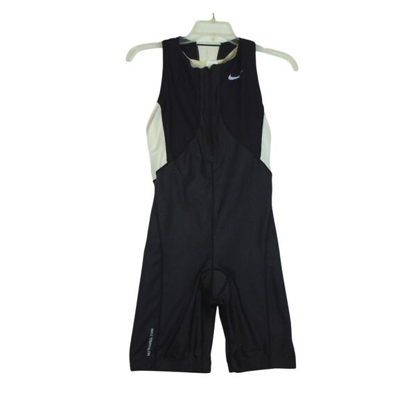 Nike Other - Nike Women One Piece Boyleg Swimsuit Zip Up Racerback Bathing Suits Athletic XL